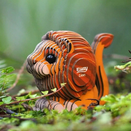 Eugy Eko 3D Układanka Lew