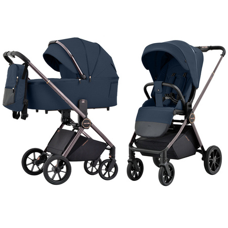 Carrello Ultra Wózek Głęboko-Spacerowy 2w1 Morning Blue