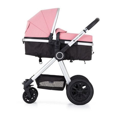 Petite&Mars Grand II Wózek Głęboko-Spacerowy 2w1 Platinum Pink