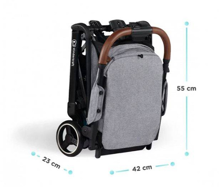 [OUTLET]  Kinderkraft Nubi Wózek Spacerowy Nature Vibes Green 