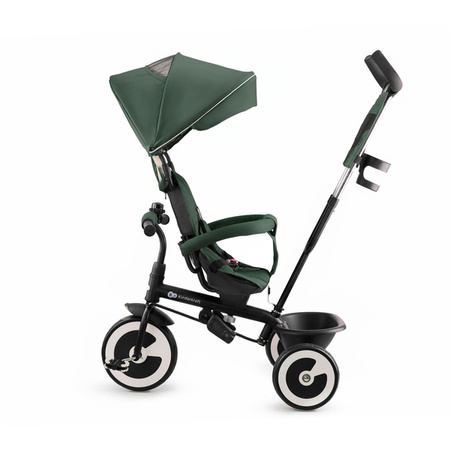 Kinderkraft Aston Rowerek Trójkołowy Spacerówka Mystic Green