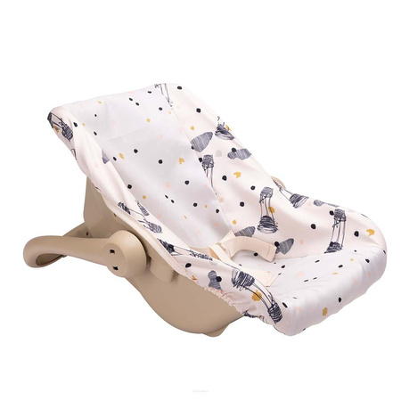 Skrallan Fotelik samochodowy Dla Lalek Nauka Bezpieczeństwa