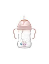 B.box Bidon ze Słomką 240 ml Różowy