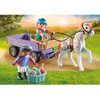 PLAYMOBILE Horse of Waterfall Powóz kucyków 71496