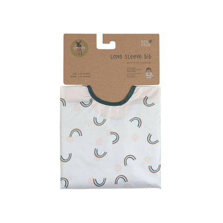 Lassig Zestaw śliniaków z długim rękawem 6m+ Happy Rascals Smile sky blue