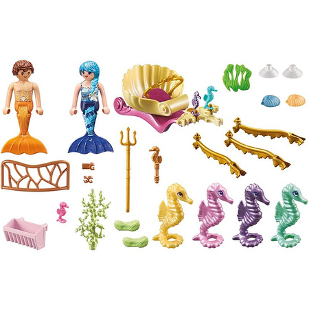 Playmobil Podwodni mieszkańcy z powozem koników morskich 71500
