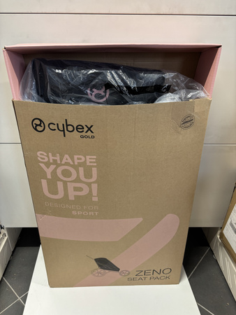 [OUTLET] Cybex Zeno Siedzisko Przyczepki Do Biegania Do Roweru Cybex Sports  Powder Pink by Anna Lewandowska