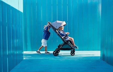 Easywalker Jackey Kompaktowy Wózek Spacerowy z Torbą Transportową Gold Editon