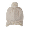 Lodger Fleece Dwuwarstwowa Zimowa Czapeczka z Polaru 1-2 lata Jasnobeżowa Birch