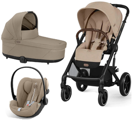 Cybex Balios S Lux 2.0 Wózek Głęboko-Spacerowy + Cybex Cloud G I - Size Fotelik Samochodowy