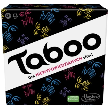 Hasbro Taboo Tabu Imprezowa Gra Towarzyska F5254