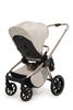 Muuvo Quick Boho Wózek Głęboko-Spacerowy Beige + Cybex Aton B2 i-Size Fotelik Samochodowy 0-13kg + Baza One Volcano Black