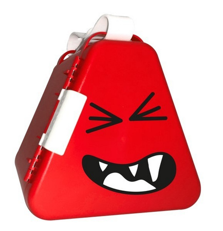Trunki TeeBee Pojemnik Na Zabawki Czerwony