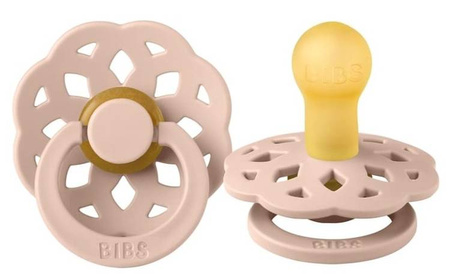 Bibs Boheme 2-Pak Smoczki Uspokajające Kauczukowe Hevea Rozmiar S Dark Oak & Blush