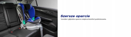 Sparco SK6000i Fotelik Samochodowy Obrotowy 360 i-size 9-25kg Szary