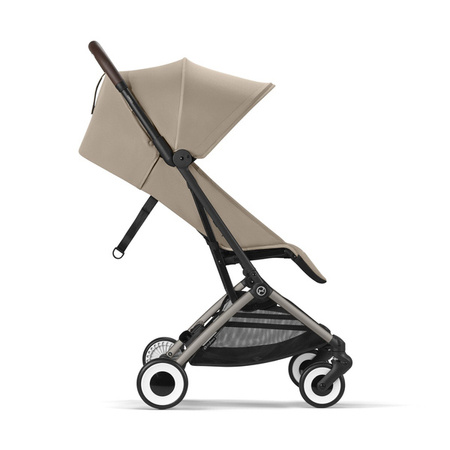 Cybex Orfeo Wózek Spacerowy Rama Taupe Almond Beige + Snogga 2 