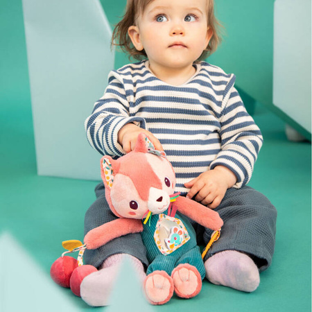 Lilliputiens Przytulanka aktywizująca wielofunkcyjna Kotka Jeanne 9 m+