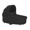 Cybex Balios S Lux Wózek Głęboko-Spacerowy Moon Black 2023 Rama Czarna + Cybex Aton B2 i-Size 0-13kg + Baza One Volcano Black