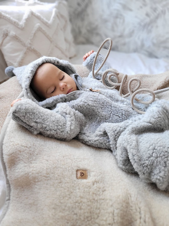 Zaffiro Nevada Kombinezon Wełniany Dla Dzieci 74/80 Grey