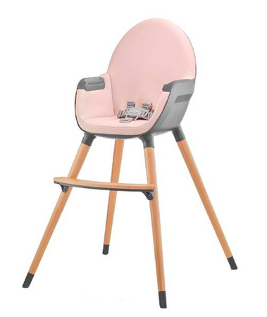 Kinderkraft Fini Krzesełko Do Karmienia 2w1 Pink