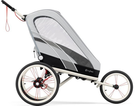 Cybex Zeno Wielofunkcyjna Przyczepka Do Biegania Do Roweru Cybex Sports Medal Grey