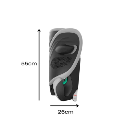 [OUTLET] Cybex Solution G2 i-Fix Fotelik Samochodowy 15-50 kg Stone Grey Plus 