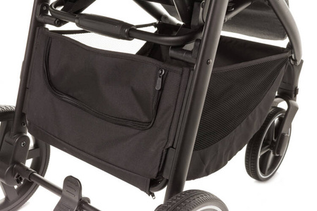 4Baby Stinger Pro Wózek Spacerowy Melange Light Grey