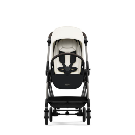 Cybex Melio Wózek Głęboko-Spacerowy Canvas White
