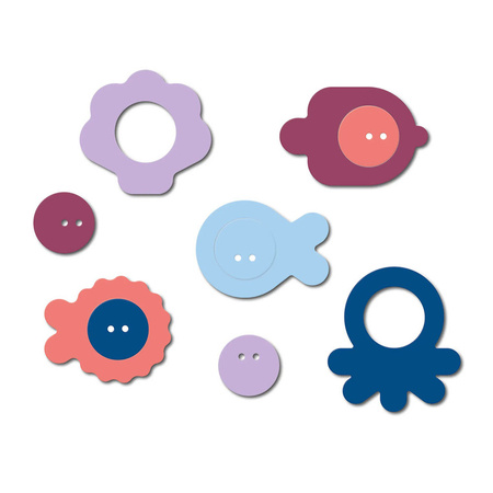 QUUT Zestaw puzzli piankowych Seaside