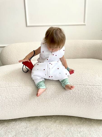 Piapimo Śpiworek z nogawkami 2.5 TOG 0-30 mies kolekcja Coccinella Biedronki