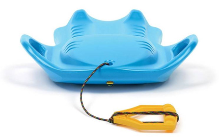 Prosperplast Super Speed Sanki Plastikowe Dla Dzieci Niebieskie