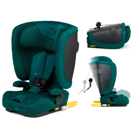 Kinderkraft FIX2GO Fotelik Samochodowy 9-36 kg Zielony