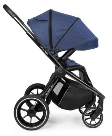 Muuvo Quick 3.0 Wózek Spacerowy Black Chrome Jet Black