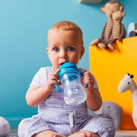 B.Box Innowacyjny Bidon Ze Słomką  borówkowy