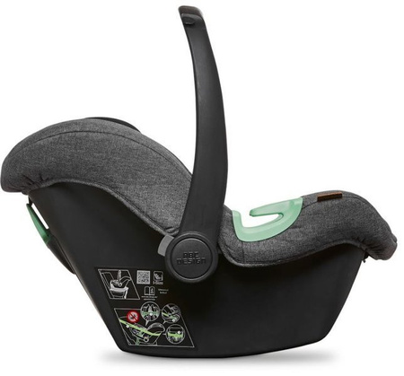 ABC Design Tulip Fotelik Samochodowy 0-13 kg  Diamond Edition - Asphalt
