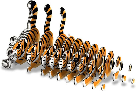 Eugy Eko 3D Układanka Tygrys