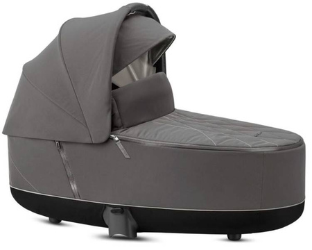 Cybex e-Priam 4.0 Rama ze Stelażem Siedziska + Gondola Wózek Głęboki Soho Grey