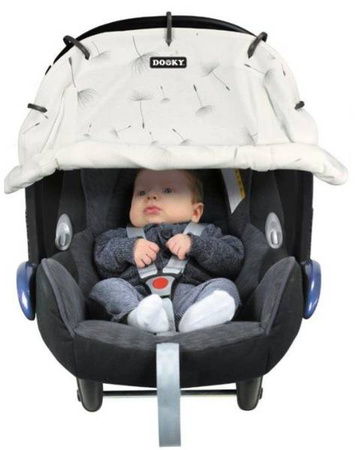 Dooky Uniwersalna Osłonka Przeciwsłoneczna do Wózka i Fotelika Dandelion