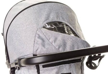 4Baby Moody XXII Wózek Spacerowy 2023 Light Grey