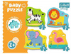 Puzzle Baby Classic Zwierzątka na Safari 