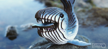 Eugy Eko 3D Układanka Lampart Morski