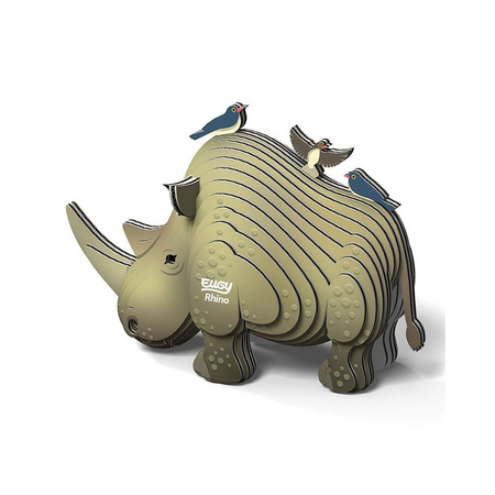 Eugy Eko 3D Układanka Nosorożec