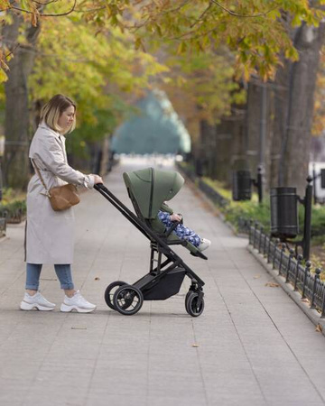 Carrello Alfa 2024 CRL-5508 Wózek Spacerowy Midnight Black