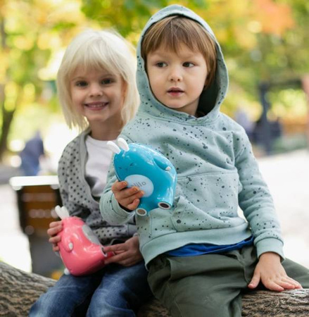 Alilo Króliczek Happy Bunny P1 Różowy