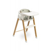 Caretero Triplo - Krzesełko do karmienia 3w1 Grey