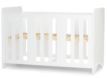 KinderKraft Stello Drewniane  Łóżeczko