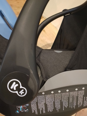 [OUTLET] Kinderkraft Mink Fotelik samochodowy 0-13kg  Black Melange