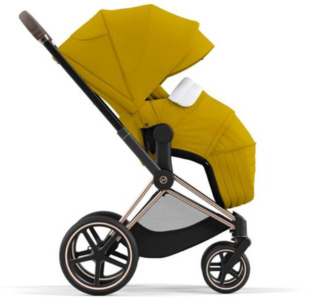 Cybex Lite Cot Miękka Gondola Do Wózka Priam Mustard Yellow