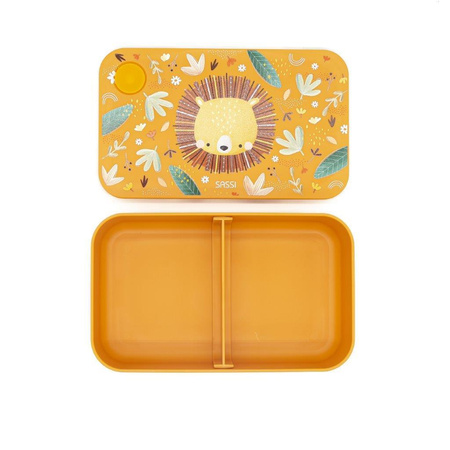 Sassi Plastikowy lunchbox pojemnik z rPET Lew 
