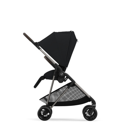 Cybex Melio  Wózek Głeboko-Spacerowy Magic Black + Cloud G I-Size